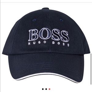 Boss blue logo baseball cap